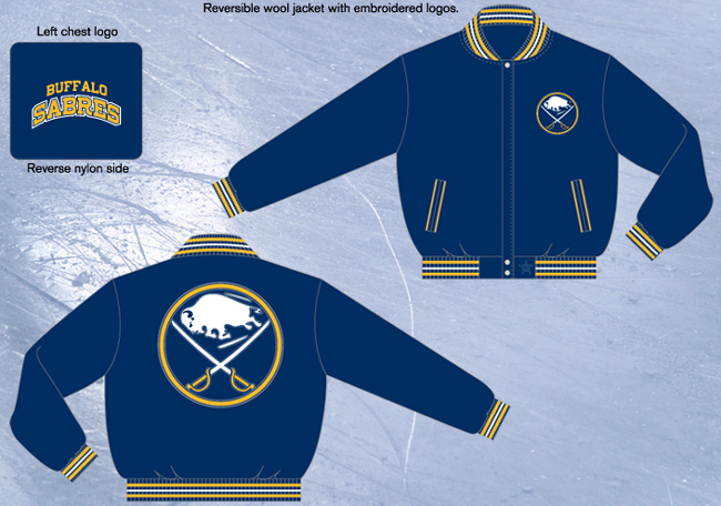Buffalo Sabres - NHL Wool Reversible Jacket