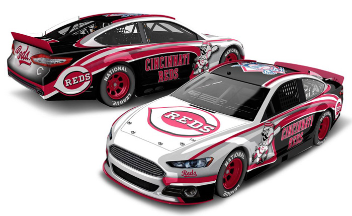 2013 Cincinnati Reds - MLB Baseball 1/64 Diecast