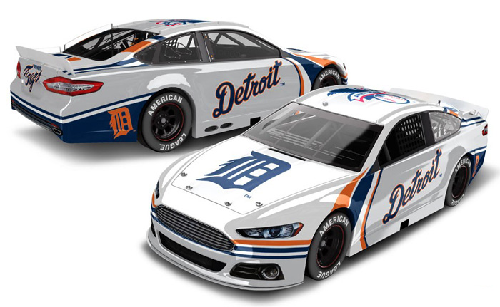 2013 Detroit Tigers - MLB Baseball 1/64 Diecast