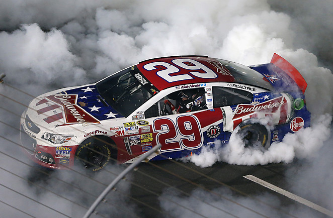 2013 Kevin Harvick #29 Budweiser - Coca-Cola 600 Win / Raced Diecast