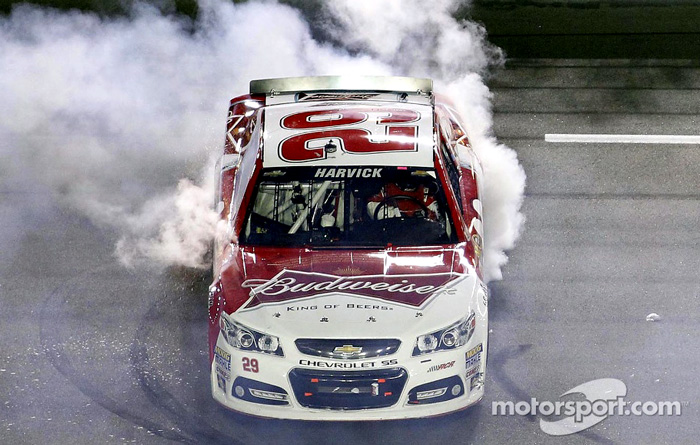 2013 Kevin Harvick #29 Budweiser - Sprint Unlimted Win / Raced Diecast