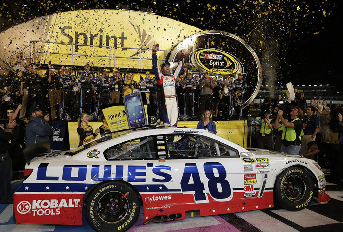 2013 Jimmie Johnson #48 Lowe's - NASCAR All-Star Win / Raced Diecast