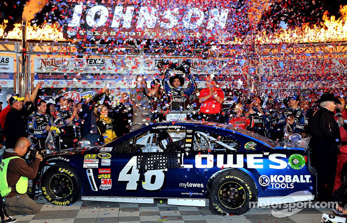 2013 Jimmie Johnson #48 Lowe's - Texas Win / Raced Diecast
