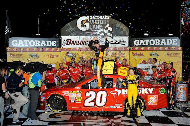 2013 Matt Kenseth #20 Husky - Darlington Win / Raced Diecast