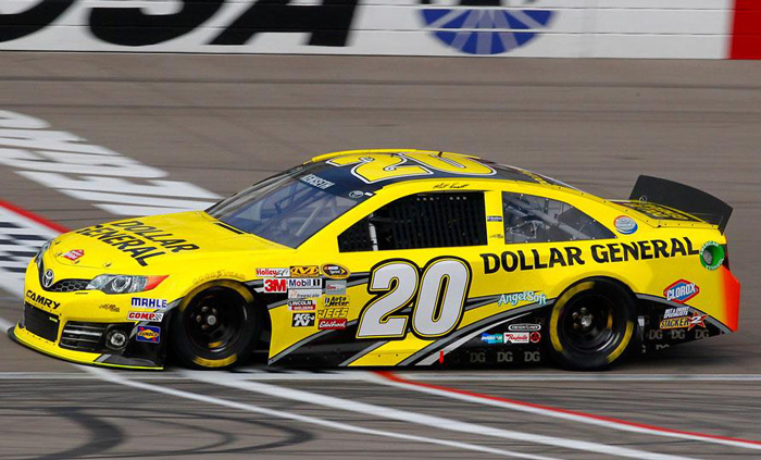 2013 Matt Kenseth #20 Dollar General - Las Vegas Win / Raced Diecast