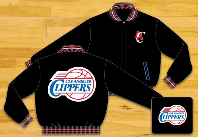 Los Angeles Clippers - NBA Wool Reversible Jacket