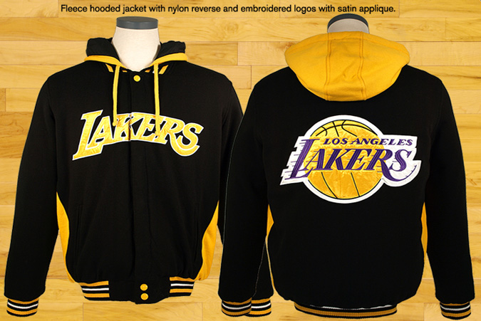 Los Angeles Lakers - NBA Fleece Reversible Hooded Jacket