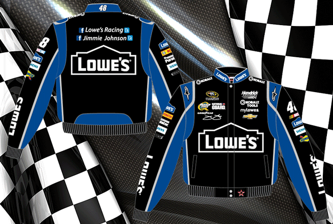 #48 Jimmie Johnson '13 Lowe's - NASCAR Uniform Jacket