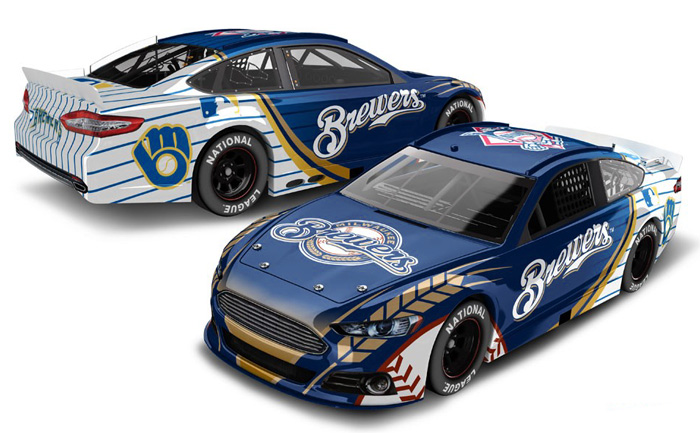 2013 Milwaukee Brewers - MLB Baseball 1/64 Diecast