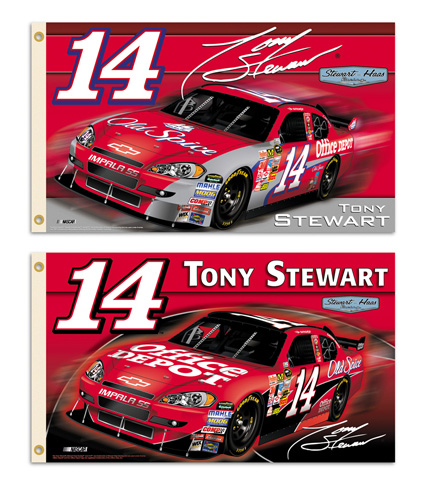 #14 Tony Stewart - Combo 2-Sided Flag