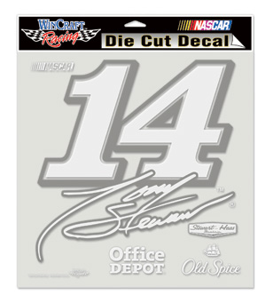 #14 Tony Stewart - Vinyl Diecut Decal