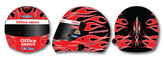 #14 Tony Stewart 2010 Office Depot - Replica Mini Helmet