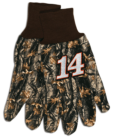 #14 Tony Stewart - Camouflage NASCAR Gloves