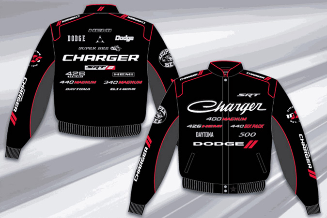 Dodge Charger '14 Adult Twill Jacket