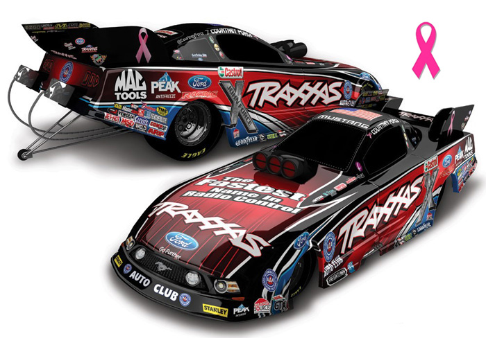 2014 Courtney Force - Traxxas / Breast Cancer NHRA Funny Car Diecast