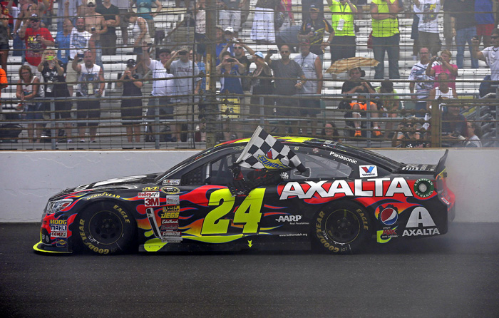 2014 Jeff Gordon #24 Axalta - Brickyard 400 Win / Raced Diecast