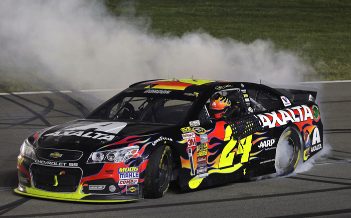 2014 Jeff Gordon #24 Axalta - Kansas Win / Raced Diecast