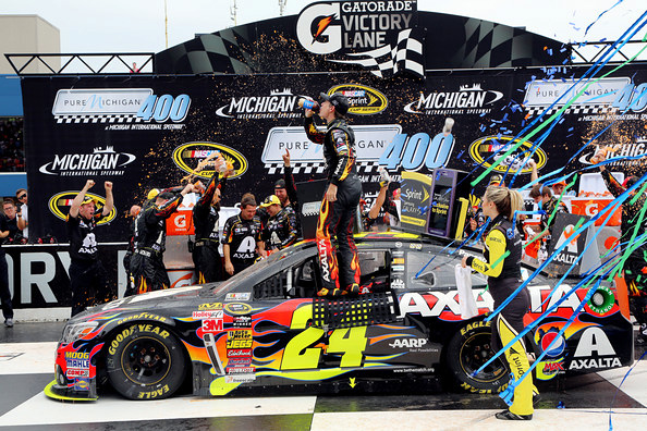 2014 Jeff Gordon #24 Axalta - Michigan Win / Raced Diecast