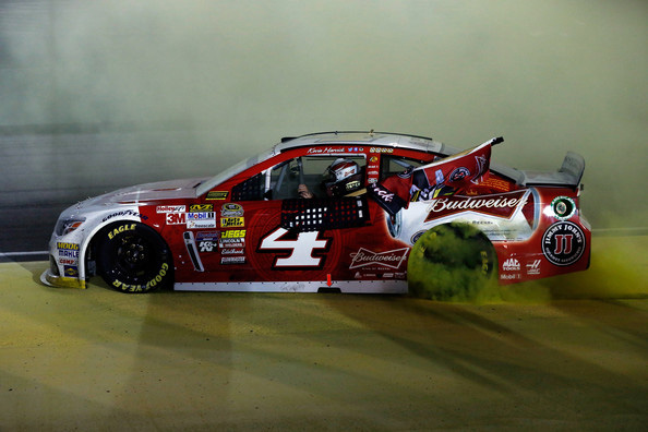 2014 Kevin Harvick #4 Budweiser - Homestead Win / Raced Diecast