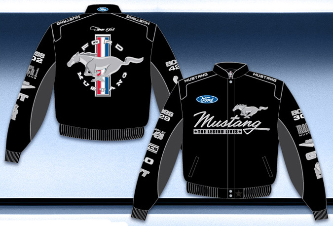 Ford mustang collage twill jacket