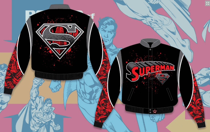 Superman - Adult Twill Jacket