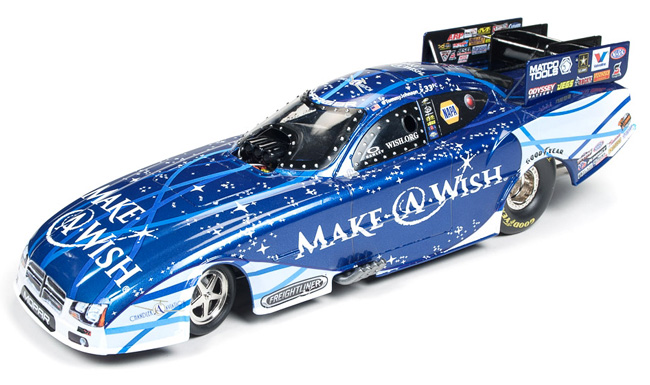 2014 Tommy Johnson Jr - Make-A-Wish NHRA Funny Car Diecast
