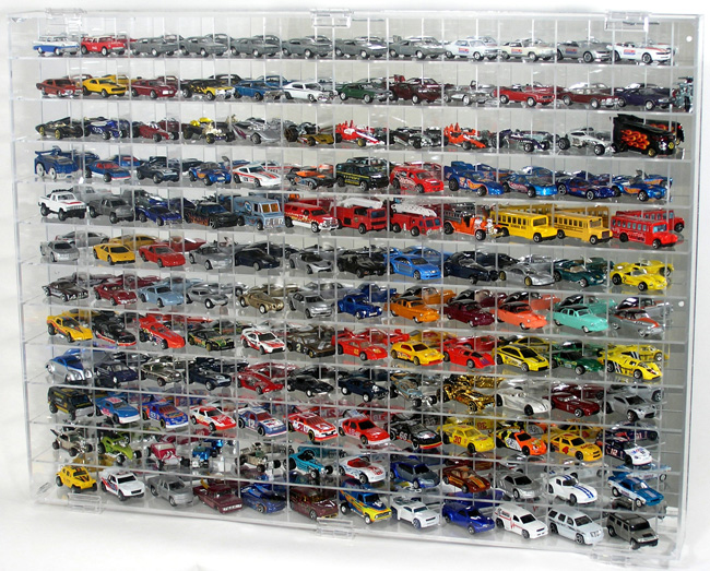 144 Car 1/64 Side Angle Diecast Display Case