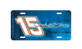 #15 Michael Waltrip - Metal Number Plate
