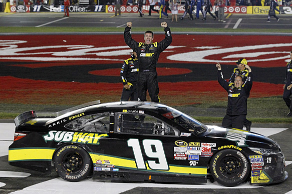 2015 Carl Edwards #19 Subway - Coca-Cola 600 Win / Raced Diecast