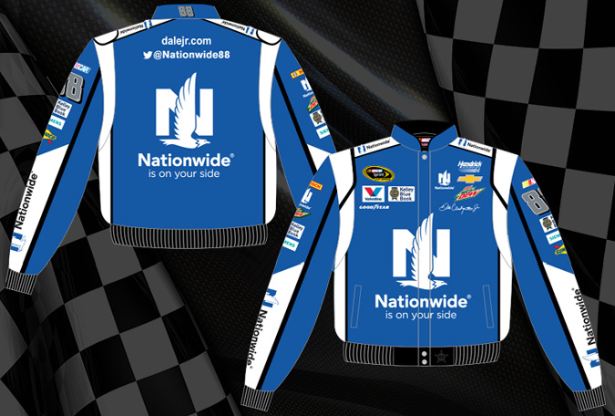 #88 Dale Earnhardt Jr '15 Nationwide - NASCAR Uniform Jacket