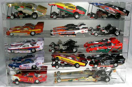 15 Funny Car 1/24 Diecast Display Case