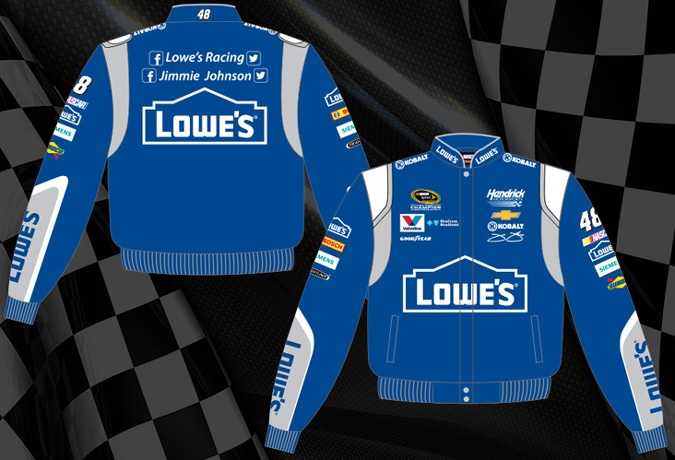 #48 Jimmie Johnson '15 Lowe's - NASCAR Uniform Jacke