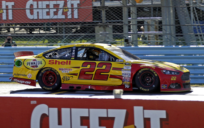 2015 Joey Logano #22 Shell - Watkins Glen Win / Raced Diecast