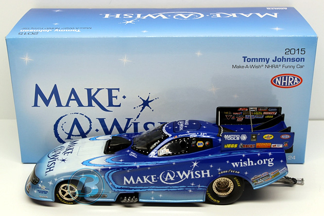2015 Tommy Johnson Jr - Make-A-Wish NHRA Funny Car Diecast