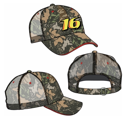 #16 Greg Biffle '06 Camouflage Cap