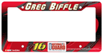 #16 Greg Biffle - License Plate Frame