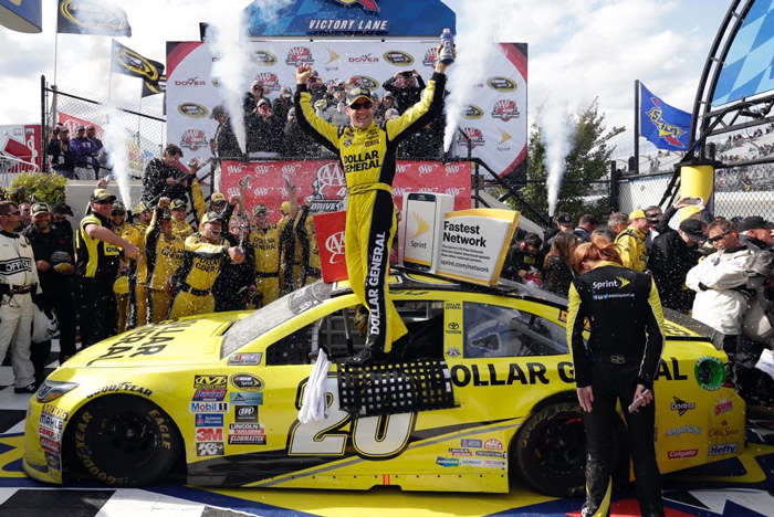 2016 Matt Kenseth #20 Dollar General - Dover Win / Raced Diecast