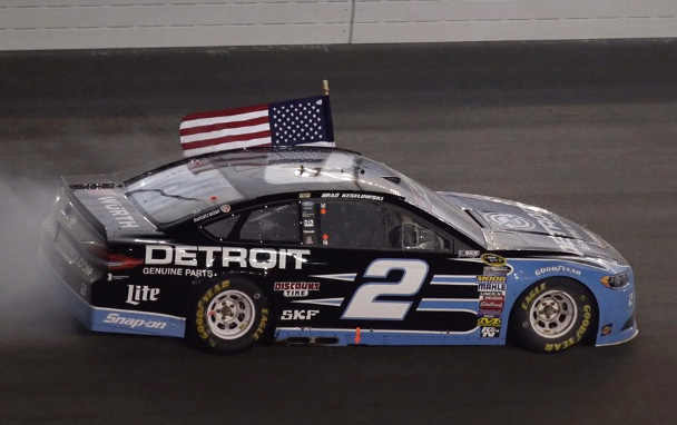 2016 Brad Keselowski #2 Detroit Genuine Parts - Daytona Win / Raced Diecast