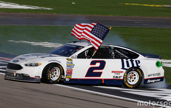 2016 Brad Keselowski #2 Miller Lite - Las Vegas Win / Raced Diecas
