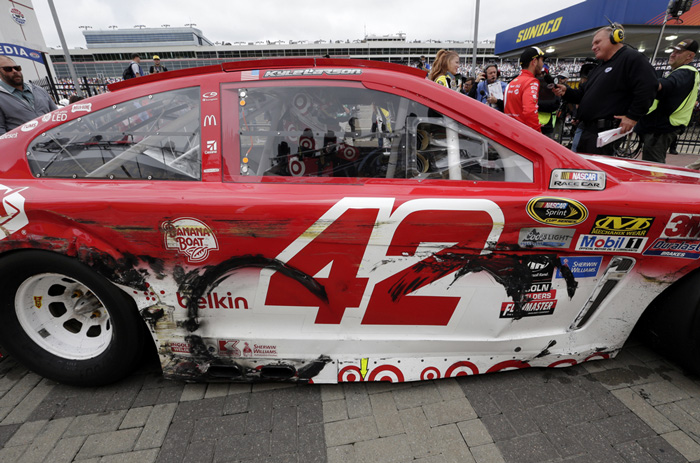 2016 Kyle Larson #42 Target - Sprint Showdown Win / Raced Diecast