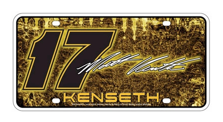#17 Matt Kenseth - Metal Number Plate