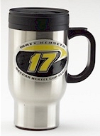 #17 Matt Kenseth - 16oz Travel Mug w/Pewter