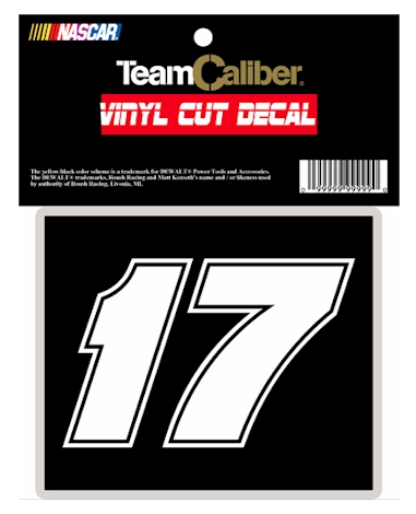 #17 Matt Kenseth - Vinyl Diecut Decal