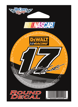 #17 Matt Kenseth - Round Decal