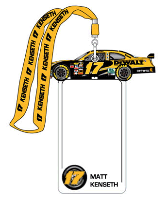 #17 Matt Kenseth - Credential Holder