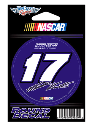#17 Matt Kenseth - NASCAR 3" Round Decal