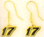 #17 Matt Kenseth - Wire Earrings