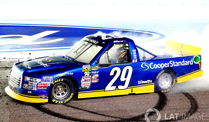 2017 Chase Briscoe #29 Cooper Standard - Homestead Win / Raced Truck Diecast