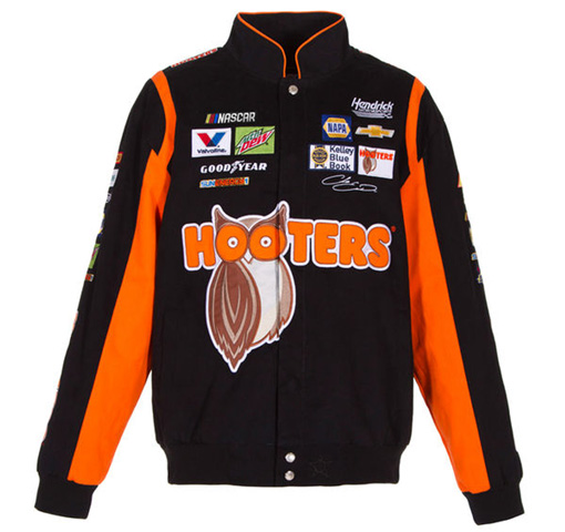 #24 Chase Elliott '17 Hooters - NASCAR Uniform Jacket