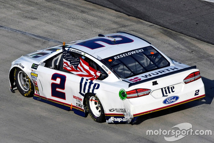 2017 Brad Keselowski #2 Miller Lite - Martinsville Win / Raced Diecast